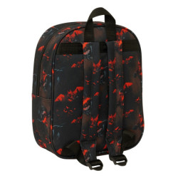 MOCHILA GUARDERIA 3D BATMAN 3D SAFTA26 622481011 27X22 UNIDAD