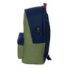 MOCHILA DOBLE PARA PORTATIL 15,6"+USB EL PULPO "VERDE" SAFTA26 622558820 44X31 UNIDAD