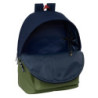 MOCHILA DOBLE PARA PORTATIL 15,6"+USB EL PULPO "VERDE" SAFTA26 622558820 44X31 UNIDAD