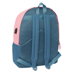 MOCHILA DOBLE PARA PORTATIL 15,6"+USB EL PULPO "INDIGO" SAFTA26 622561820 44X31 UNIDAD