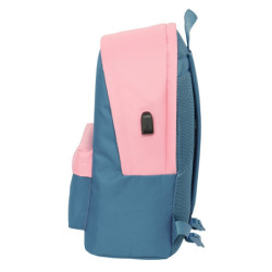 MOCHILA DOBLE PARA PORTATIL 15,6"+USB EL PULPO "INDIGO" SAFTA26 622561820 44X31 UNIDAD