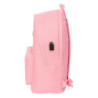 MOCHILA DOBLE PARA PORTATIL 15,6"+USB EL PULPO "ROSA" SAFTA26 622562820 44X31 UNIDAD