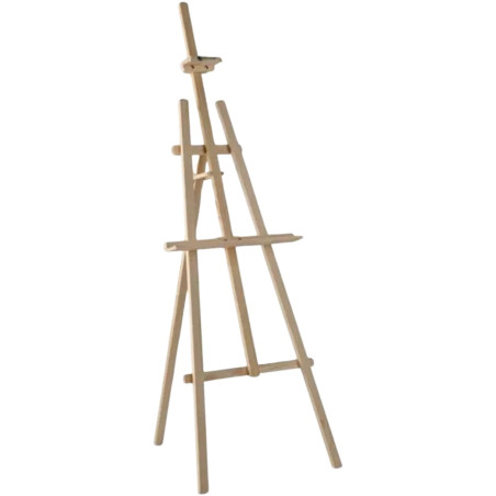 CABALLETE TRIPODE PINO 175 CM DESMONTADO ARTIST
