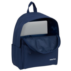 MOCHILA PARA PORTATIL 14,1" SAFTA AZUL NAVY SAFTA26 632031902 40X31 UNIDAD