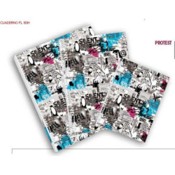 CUADERNO DEC FL GABOL 10 PROTEST 5*5 207351 ^