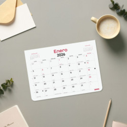 CALENDARIO BLOC IMAN CHIC ESC.S2026BLANCO+ FINOCAM26 787047326 210 X 6 X 150 MM