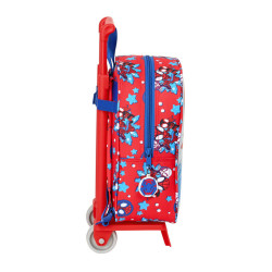 MOCHILA 232+CARRO 805 SPIDEY 642132280 28*22 SAFTA22