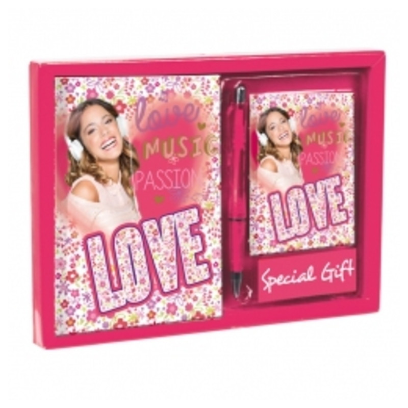 SET DEC CUADERNO 8º LISTIN PERONA14 VIOLETTA LOVE PASSION 30025