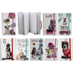 BLOC NOTAS A-6 POESSA ANIMALES C/GOMA 324619 80H UNIDAD