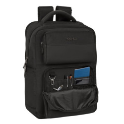 MOCHILA 2 BOLSILLOS PORTATIL 15,6''+USB SAFTA BUSINESS "BLACK" SAFTA26 642200377 44X31 UNIDAD