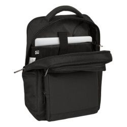 MOCHILA 2 BOLSILLOS PORTATIL 15,6''+USB SAFTA BUSINESS "BLACK" SAFTA26 642200377 44X31 UNIDAD