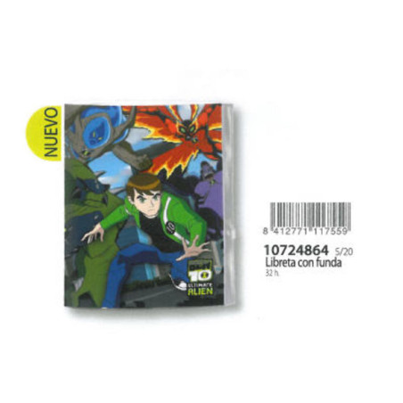 LIBRETA PORTATODO DEC 4º ENRI 11 BEN 10 ULTIMATE ALIEN 32H 10724864 ^