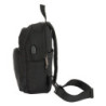 MINI MOCHILA 1 HOMBRERA TABLET 11''+USB SAFTA BUSINESS "BLACK" SAFTA26 642200595 34X18 UNIDAD