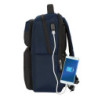 MOCHILA 2 BOLSILLOS PORTATIL 15,6''+USB SAFTA BUSINESS "DARK BLUE" SAFTA26 642201377 44X31 UNIDAD