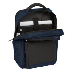 MOCHILA 2 BOLSILLOS PORTATIL 15,6''+USB SAFTA BUSINESS "DARK BLUE" SAFTA26 642201377 44X31 UNIDAD