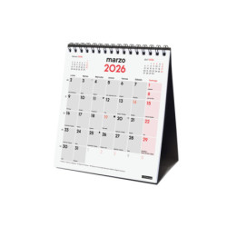 CALENDARIO SOBREMESA ESCRIBIR S 2026+ FINOCAM26 780100026 210 X 70 X 155 MM