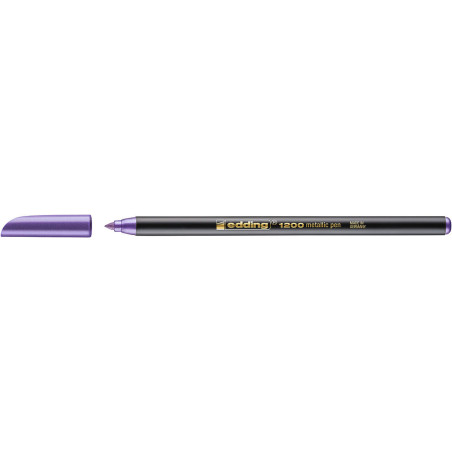 ROTULADOR EDDING 1200 METALICO VIOLETA Nº 78 C/10U