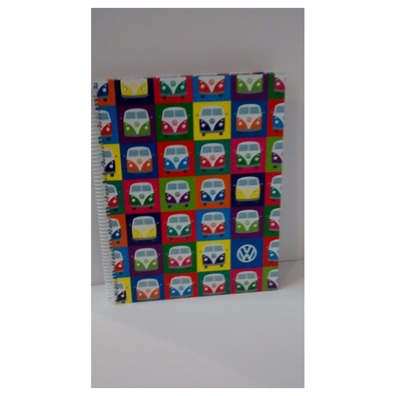 CUADERNO EUROPEAN A-4 DOHE15 VOLKSWAGEN CAMPER 40083 ^