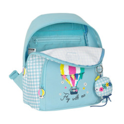 MINI MOCHILA RECICLABLE BLACKFIT8 "FLY WITH ME" 642239846 30*25 SAFTA22