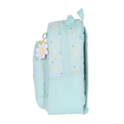 MOCHILA ADAPTABLE RECICLABLE BLACKFIT8 "DAISIES" 642240305 42*32 SAFTA22