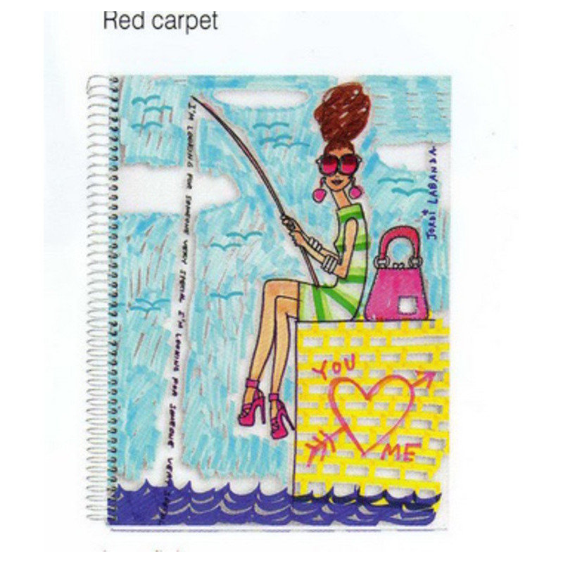 CUADERNO EUROPEAN DEC A-4 JORDI LABANDA 10 PP LOVERFISH 140H 42436 ^