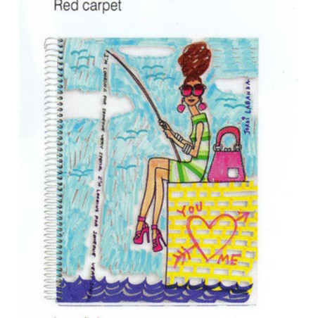 CUADERNO EUROPEAN DEC A-4 JORDI LABANDA 10 PP LOVERFISH 140H 42436 ^