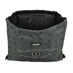 SACO PLANO RECICLABLE BLACKFIT8 "SKULL" 642241196 40*35 SAFTA22