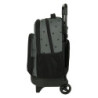 MOCHILA GDE C/RUEDAS COMPACT EXTRAIBLE RECICLABLE BLACKFIT8 "SKULL" 642241918 45*33 SAFTA22