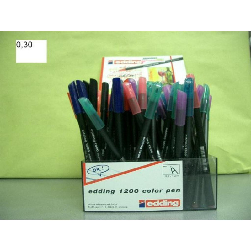 ROTULADOR EDDING 1200 EXP 100 NUEVOS 51071