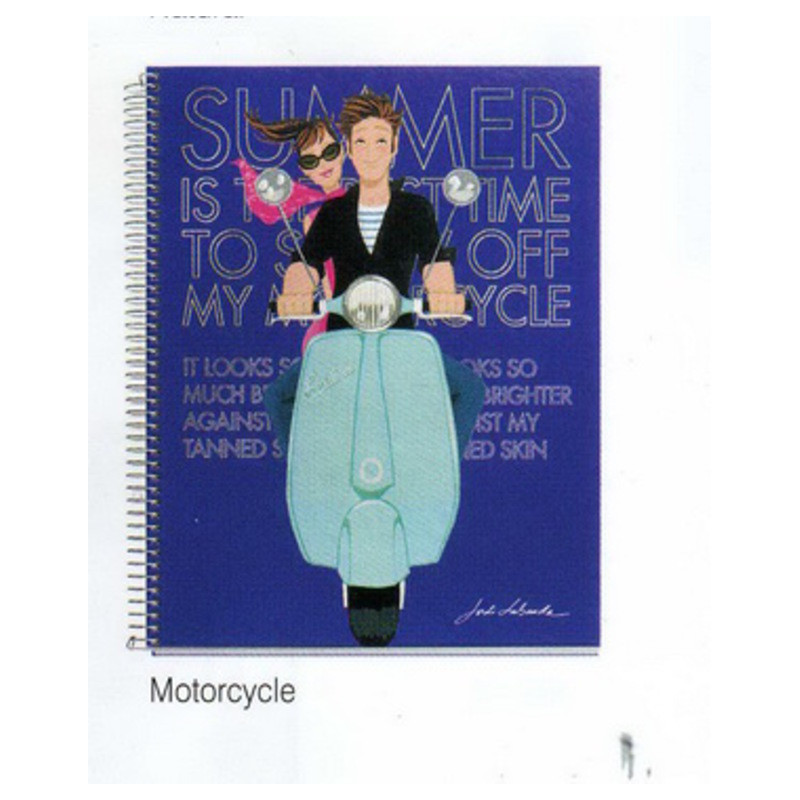 CUADERNO EUROPEAN DEC A-4 JORDI LABANDA 10 MOTORCYCLE 140H 42452 ^