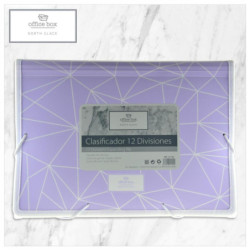 CARPETA FUELLE 12B OFFICE BOX COL. NORTH GLACE 4 MOD SURTIDOS 41120 UNIDAD