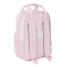 MOCHILA INFANTIL CON ASAS FACIL LIMPIEZA PREESCOLAR "FLOR" SAFTA22 VAC 642290765