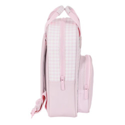 MOCHILA INFANTIL CON ASAS FACIL LIMPIEZA PREESCOLAR "FLOR" SAFTA22 VAC 642290765