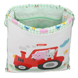 SACO PLANO JUNIOR FACIL LIMPIEZA PREESCOLAR "GRANJA" SAFTA22 VAC 642292855