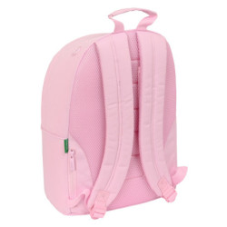 MOCHILA PARA PORTATIL 14,1" BENETTON "PINK" SAFTA23 ENERO 642314819