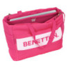 BOLSO CON BOLSILLO PARA PORTATIL 14,1'' BENETTON "RASPBERRY" SAFTA23 ENERO 642316293