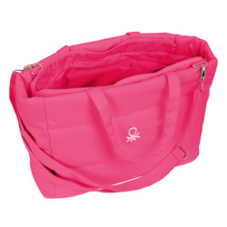 BOLSO CON BOLSILLO PARA PORTATIL 14,1'' BENETTON "RASPBERRY" SAFTA23 ENERO 642316293