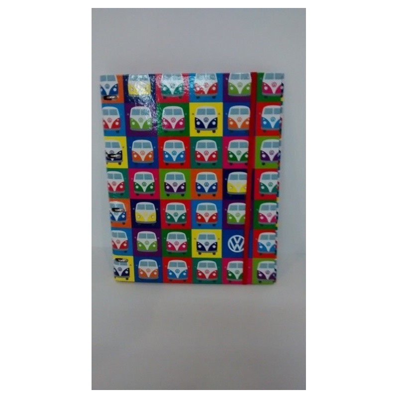 CUADERNO EUROPEAN A-4 4A RINGBOOK VOLKSWAGEN CAMPER 40082 ^