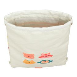 SACO PLANO JUNIOR FACIL LIMPIEZA SAFTA PREESCOLAR "CABECITAS" 642391855 SAFTA23 VAC