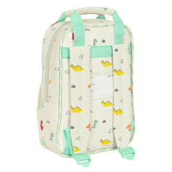 MOCHILA INFANTIL CON ASAS FACIL LIMPIEZA SAFTA PREESCOLAR "DINOS" 642392765 SAFTA23 VAC