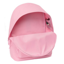 MOCHILA DOBLE PARA PORTATIL 15,6"+USB REAL MADRID CHICA ROSA SAFTA26 642467820 44X31 UNIDAD