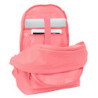 MOCHILA DOBLE PARA PORTATIL 15,6"+USB F.C.BARCELONA CHICA CORAL SAFTA26 642488820 44X31 UNIDAD