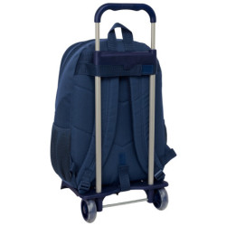 MOCHILA 665+CARRO 905 MUNICH "BLUE INDIGO" SAFTA26 642512160 44X32 UNIDAD