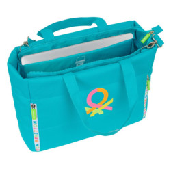 BOLSO CON BOLSILLO PARA PORTATIL 14,1'' BENETTON "SUMMER" SAFTA25 ENERO 642515293
