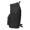MOCHILA DOBLE PARA PORTATIL 15,6"+USB ATCO. DE MADRID TEEN BLACK SAFTA26 642519820 44X31 UNIDAD