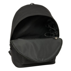 MOCHILA DOBLE PARA PORTATIL 15,6"+USB ATCO. DE MADRID TEEN BLACK SAFTA26 642519820 44X31 UNIDAD