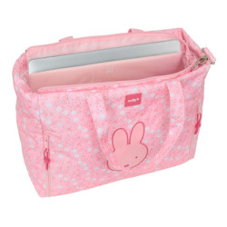 BOLSO CON BOLSILLO PARA PORTATIL 14,1'' MIFFY "FLORES" SAFTA26 642520293 31X40 UNIDAD