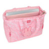 BOLSO CON BOLSILLO PARA PORTATIL 14,1'' MIFFY "FLORES" SAFTA26 642520293 31X40 UNIDAD