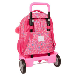 MOCHILA GDE. C/RUEDAS COMPACT EVOL. EXT. SAFTA "FEELING" SAFTA25 ENERO 642529218