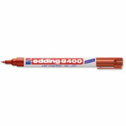 ROTULADOR EDDING 8400 ESPECIAL CD ROJO C/10U